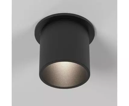 Светильник встраиваемый GU10 чёрный 25005/01