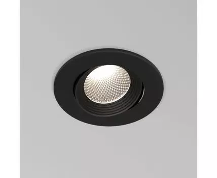 Светильник встраиваемый светодиодный Even черный 25094/LED