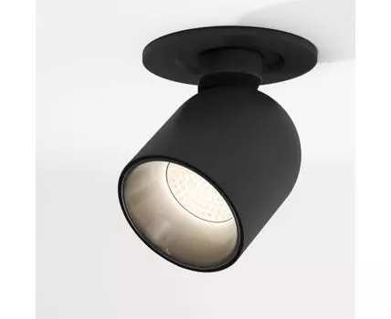 Светильник встраиваемый светодиодный Spot черный 25093/LED
