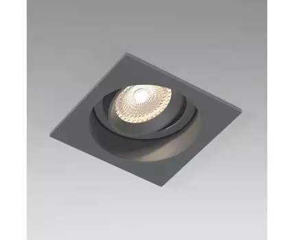 Светильник встраиваемый Tune графит 25015/01