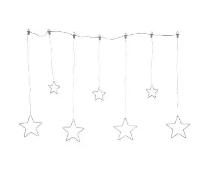 Светодиодная Елочная гирлянда Eglo DEW DROP STARS