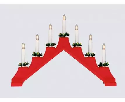 Светодиодная фигура Новогодняя горка UL-00007387 (30, 5, Красный, 41)