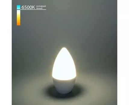 Светодиодная лампа "Свеча" C37 6W 6500K E14 BLE1423