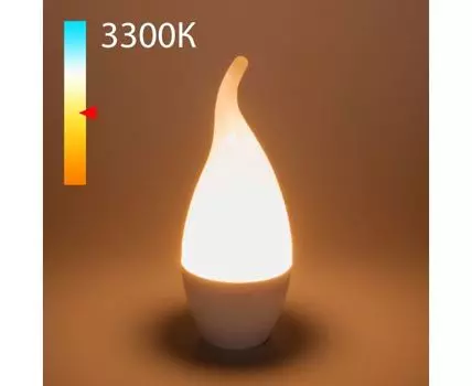 Светодиодная лампа "Свеча на ветру" 6W 3300K E14 BLE1434