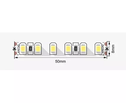 Светодиодная лента 11W нейтральное белое свечение SWG2120-24-11-NW-SPI-M
