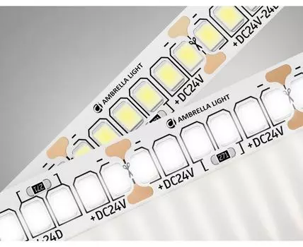 Светодиодная лента 2835 240Led, 22W m, 24V IP20 4500K 5m Ambrella Light GS
