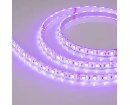 Светодиодная лента Arlight герметичная RTW-PU-B60-12.5mm 24V RGB (14.4 W/m, IP68, Wire 2m, 5m)