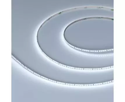 Светодиодная лента Arlight MICROLED-M240-4mm 24V White6000 (8 W/m, IP20, 2216, 5m) (130 лм/Вт)