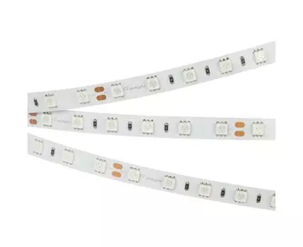 Светодиодная лента Arlight RT-B60-10mm 24V Blue (14.4 W/m, IP20, 5m) (Открытый)