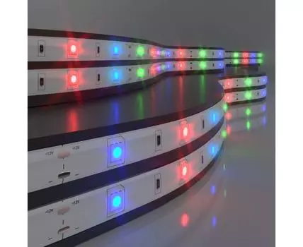 Светодиодная лента "Бегущая волна" Лента светодиодная 12V 7,2W 30Led 5050 IP65 бегущая волна, 5м