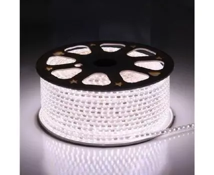 Светодиодная лента, холодный свет, IP65, 60 LED/м, 220V