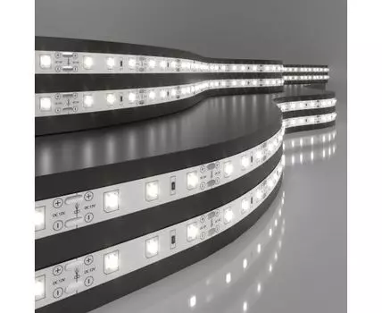Светодиодная лента Лента светодиодная 12V 4,8W 60Led 2835 IP20 дневной белый, 5м