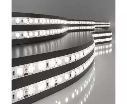 Светодиодная лента Лента светодиодная 12V 9,6W 120Led 2835 IP65 дневной белый, 5м