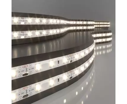Светодиодная лента Лента светодиодная 24V 4,8W 60Led 2835 IP65 теплый белый, 5м