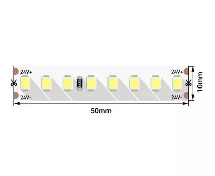 Светодиодная лента SMD-2835 теплый белый тип свечения DesignLed DSG2160-24-WW-33