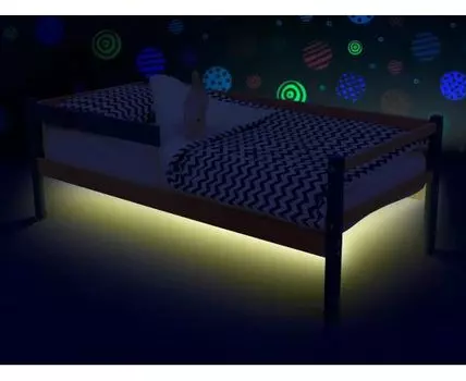 Светодиодная подсветка для кровати (Желтый)