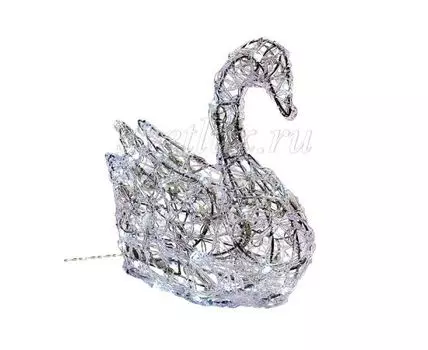 Светодиодный Лебедь 30см Белый 24В, 60 LED, IP54