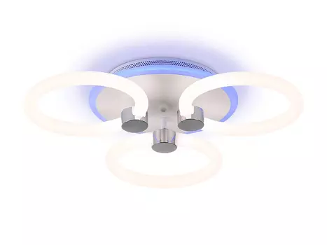 Светодиодный потолочный светильник с подсветкой