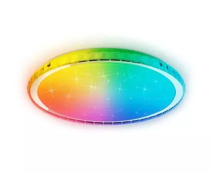 Светодиодный светильник c подсветкой RGB Dance (Белый)