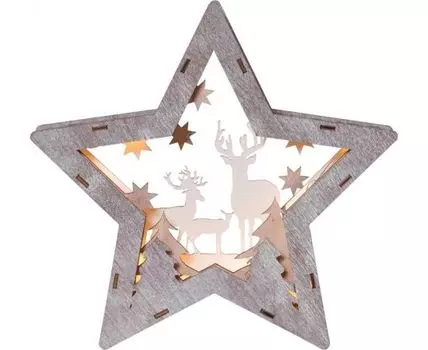Светодиодный Светильник-статуэтка новогодний на батарейках Eglo FAUNA