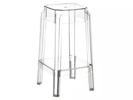 Табурет прозрачный полубарный Fox 65