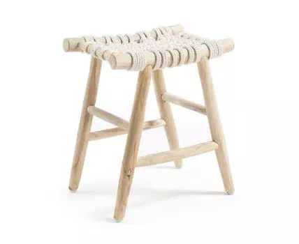 Табуретка Eclipce из тикового дерева