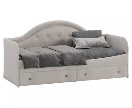 Тахта Адель Лайт (100, 205, 80х200 см, Мягкие, Бежевый, 85)