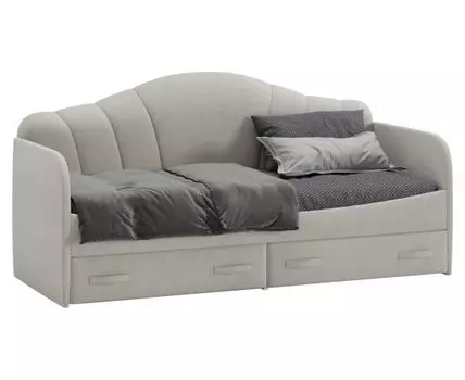 Тахта Сабрина (96, 206, 90х200 см, Мягкие, Бежевый, 100)