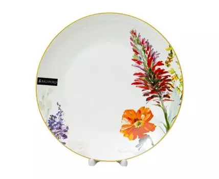 Тарелка Акварельный букет