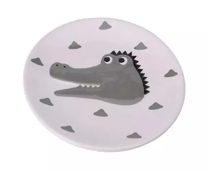 Тарелка Funny Animals (Розовый)