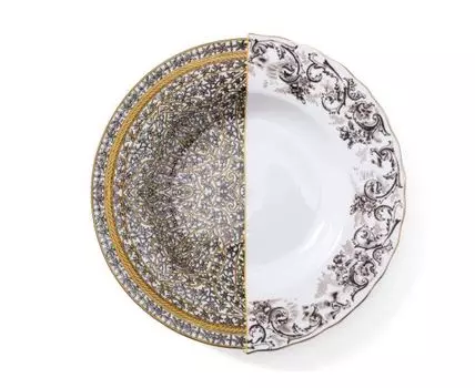 Тарелка глубокая Hybrid