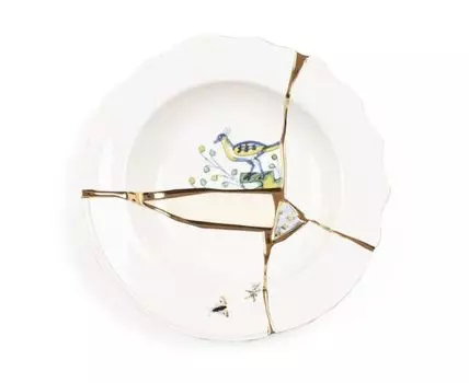 Тарелка глубокая Kintsugi