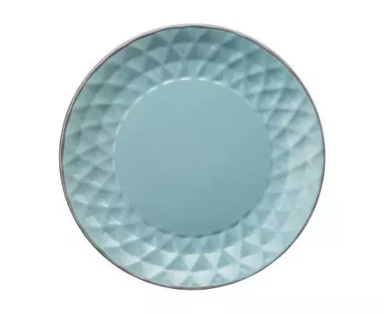 Тарелка Мираж (2, 24, Синий, 24)