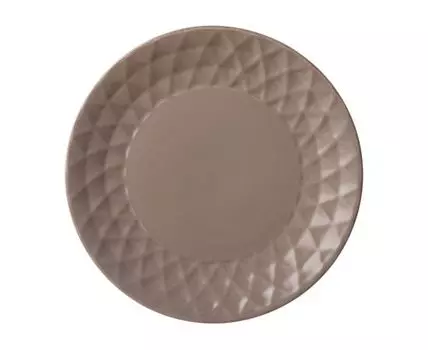 Тарелка Мираж (3, 24, Коричневый, 24)