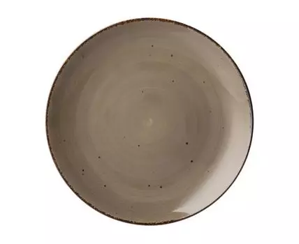 Тарелка Nature (3, 27, Серый, 27)