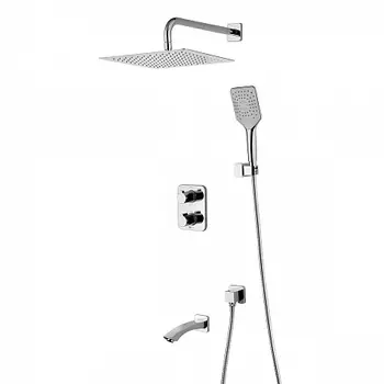 Термостат Lemark Yeti LM7842C для ванны и душа, встраиваемый