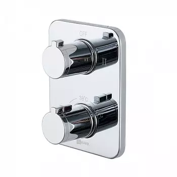 Термостат Lemark Yeti LM7847C для ванны и душа встраиваемый с 2-функц. дивертором, без аксессуар