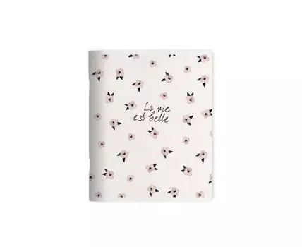 Тетрадь общая Be Smart Pretty белый 48л