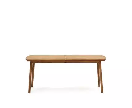 Thianna Раскладной уличный стол из массива акации 180 (240) x 90 см