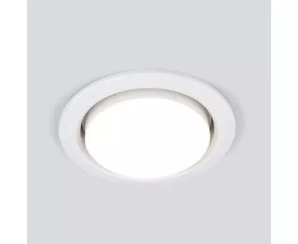 Точечный светильник 1035 GX53 WH белый