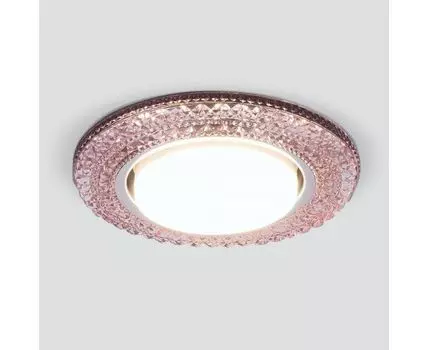 Точечный светильник со светодиодами 3030 GX53 PK розовый