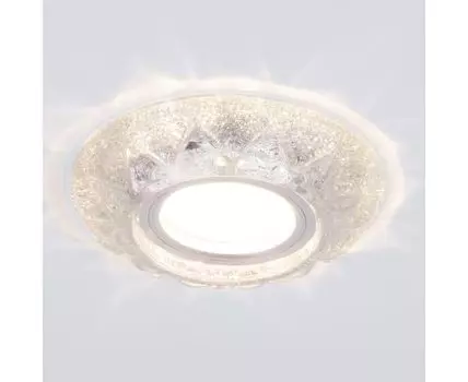 Точечный светильник со светодиодами 7249 MR16 SL серебряный блеск