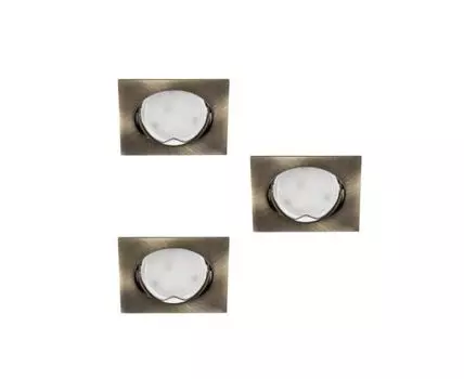 Точечный светильник (в комплекте 3 шт.) TRIBIS II L AB