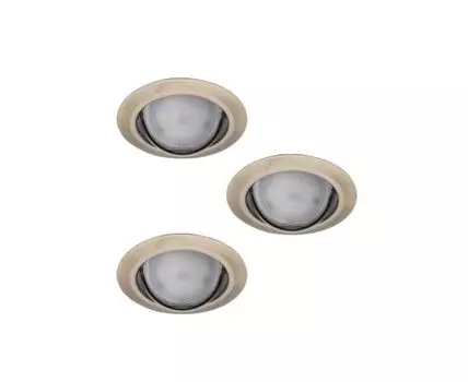 Точечный светильник (в комплекте 3 шт.) TRIBIS II O AB