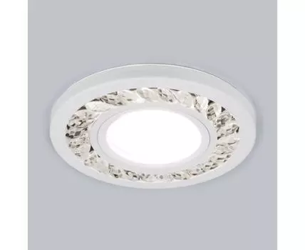 Точечный светодиодный светильник 8355 MR16 CL/WH прозрачный/белый