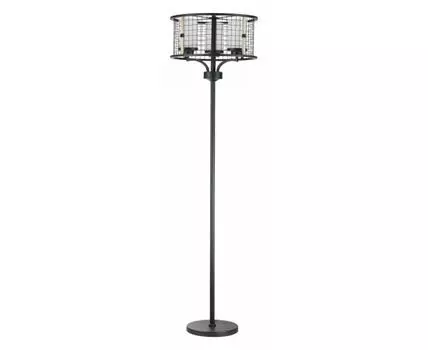 Торшер Indigo Castello 10014/3F Black