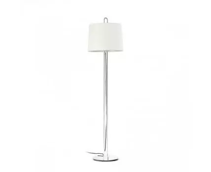 Торшер Montreal хром/белый