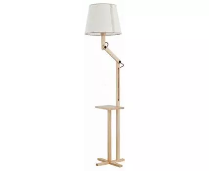 Торшер с полкой Alfa Castle 9244