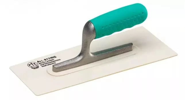 TRANSP Кельма пластиковая прозрачная для легких штукатурок 200х80 мм