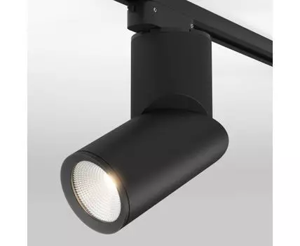 Трековый светодиодный светильник для однофазного шинопровода Corner Черный 15W 4200K LTB33